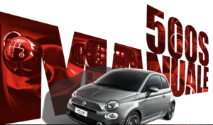 FIAT500にマニュアルの限定車Manuale登場。241万円で1月12日発売。